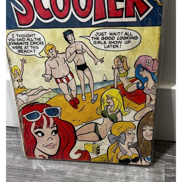 SWING with SCOOTER #36 DC Comic Book Paperback Nov 1972 - Picture 2 of 6